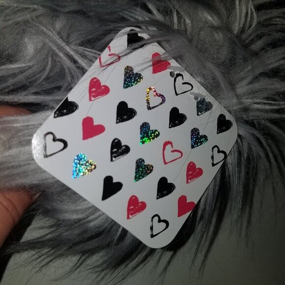 Kellytoy Gray Furry Sloth Plush Valentines Day XOXO Stuffed Animal Toy Gift wTAG - Picture 12 of 15